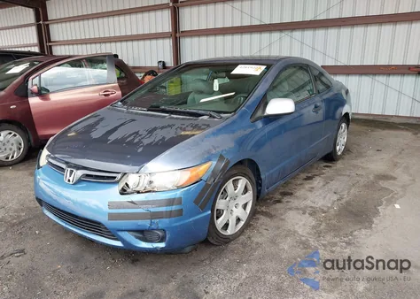 2006 Honda Civic Lx from USA, damaged, VIN 2HGFG12626H558032